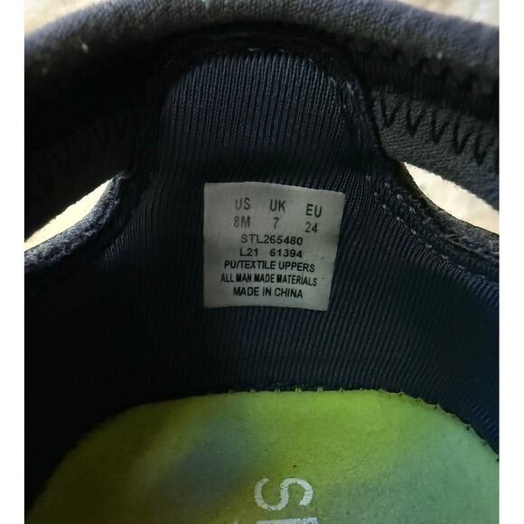 Sperry Coastal Break Sandal Mesh Water Shoe Boys Size 8 Blue Adjustable Strap - Picture 5 of 9